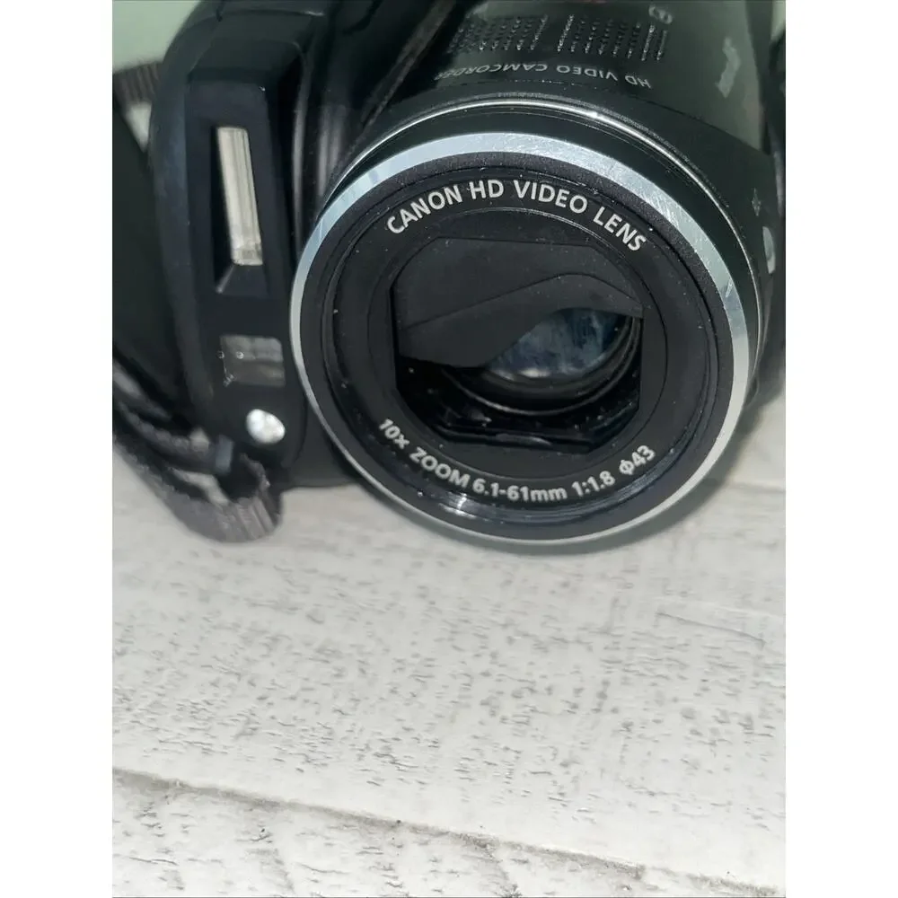 Canon Vixia HV30 Camcorder - Black - For Parts Or Repair!‼️ Read